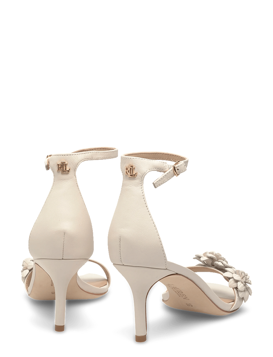 Lauren Ralph Lauren - SOFT NAPPA-ALLIE M FLWR-SN-HES - konfirmasjon - soft white - 3