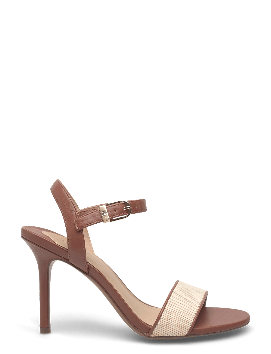 Lauren Ralph Lauren - CRSS DY CNV/SFT NPP-GWEN 3-SN-HES - sandaletten - ntrl/buff/lauren - 1