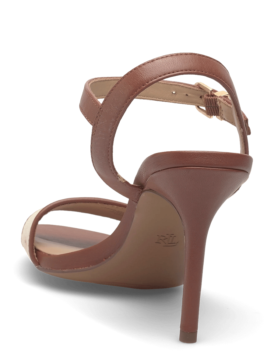 Lauren Ralph Lauren - CRSS DY CNV/SFT NPP-GWEN 3-SN-HES - sandaletten - ntrl/buff/lauren - 2