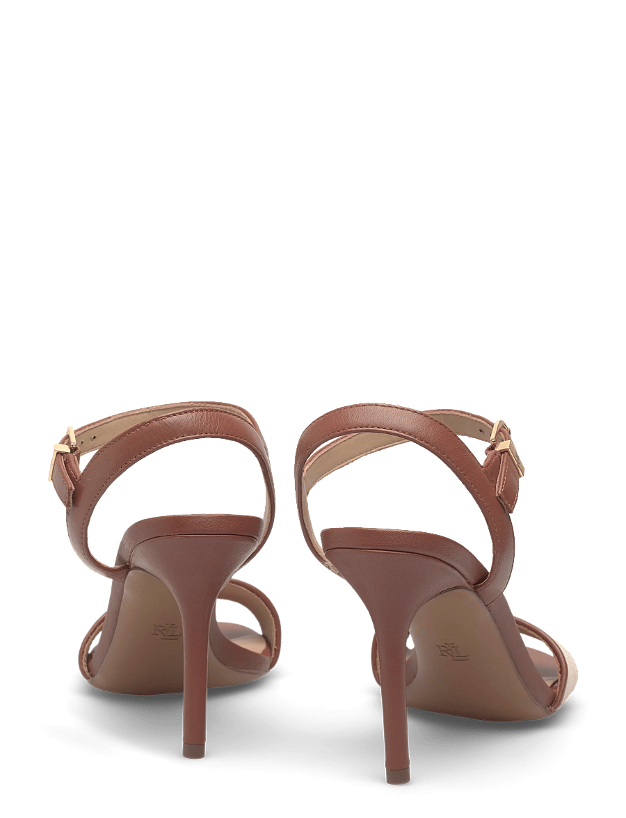 Lauren Ralph Lauren - CRSS DY CNV/SFT NPP-GWEN 3-SN-HES - sandaletten - ntrl/buff/lauren - 4