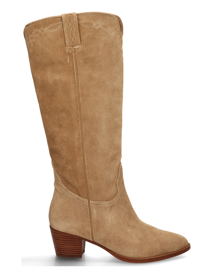 Lauren Ralph Lauren - Harpher Suede Tall Boot - cowboy-stiefel - camel/camel - 2