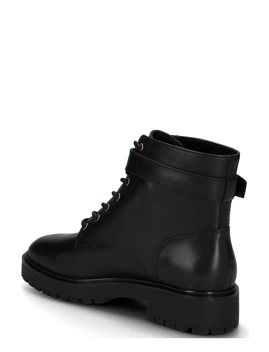 Lauren Ralph Lauren - SMOOTH CALF-ALLYSON LOGO-BO-BTE - heeled ankle boots - black - 2