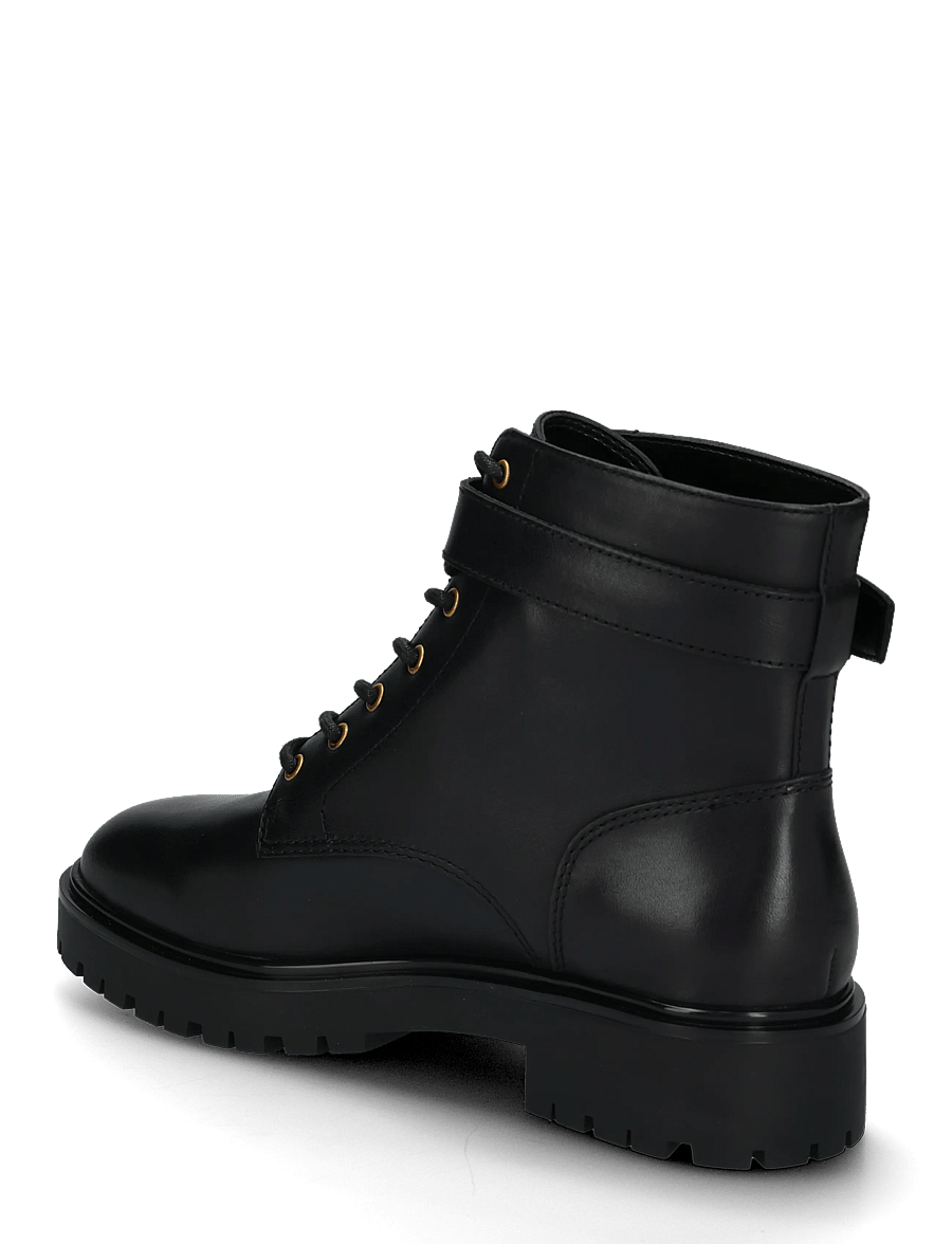 Lauren Ralph Lauren - Allyson Calfskin Logo-Keeper Bootie - stiefeletten mit absatz - black - 2