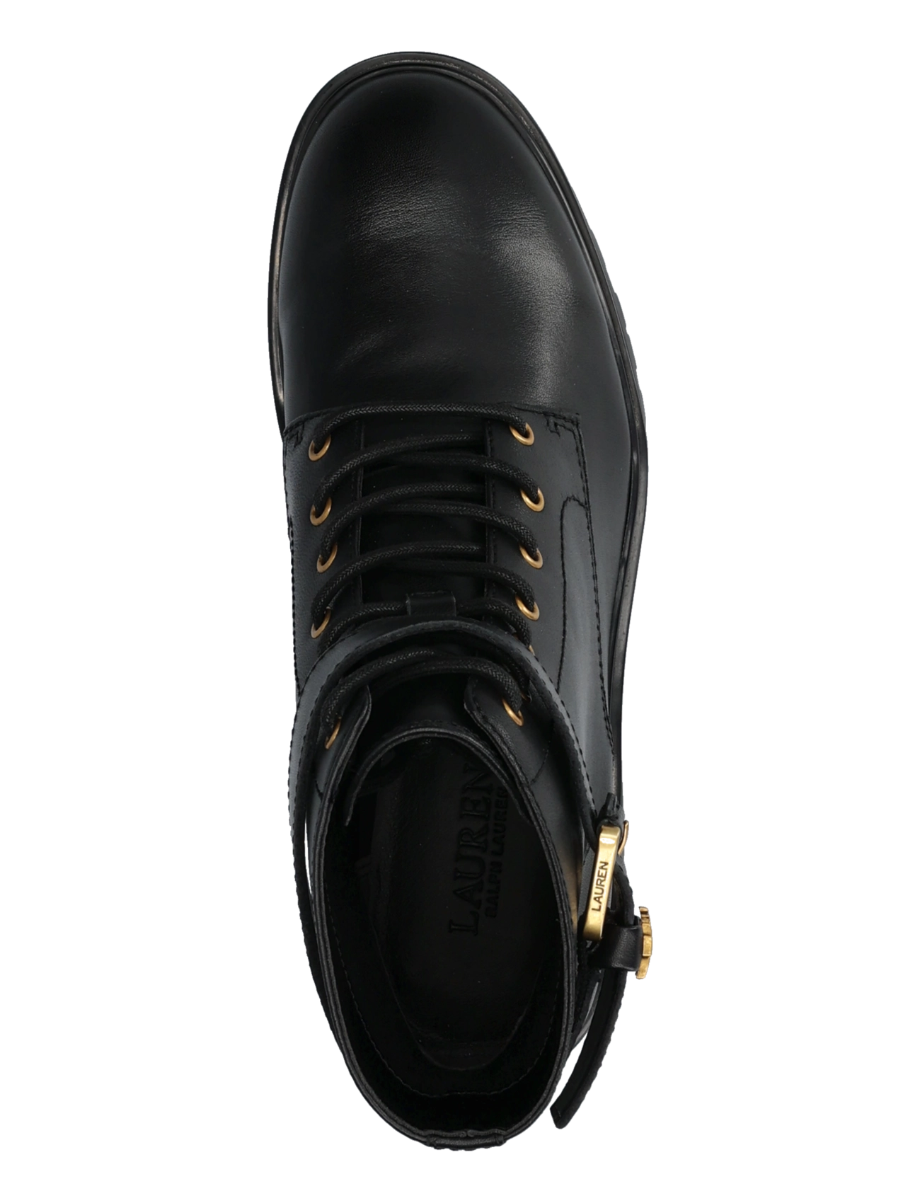 Lauren Ralph Lauren - SMOOTH CALF-ALLYSON LOGO-BO-BTE - black - 3