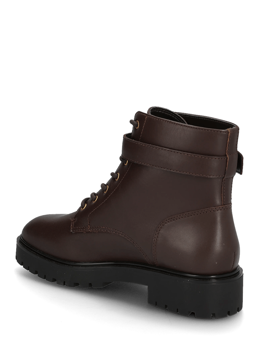 Lauren Ralph Lauren - Allyson Calfskin Logo-Keeper Bootie - stiefeletten mit absatz - chestnut brown - 2