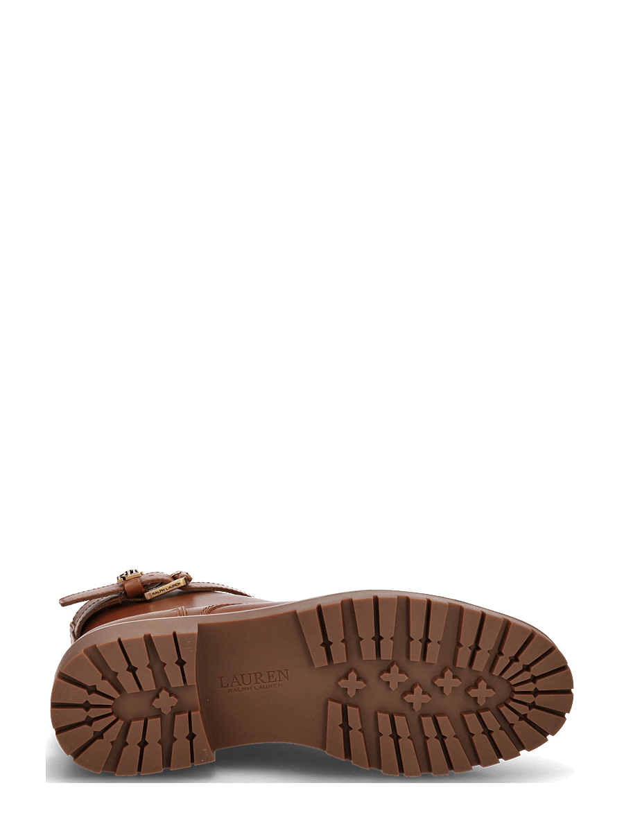 Lauren Ralph Lauren - SMOOTH CALF-ALLYSON LOGO-BO-BTE - stiefeletten mit absatz - lauren tan - 4