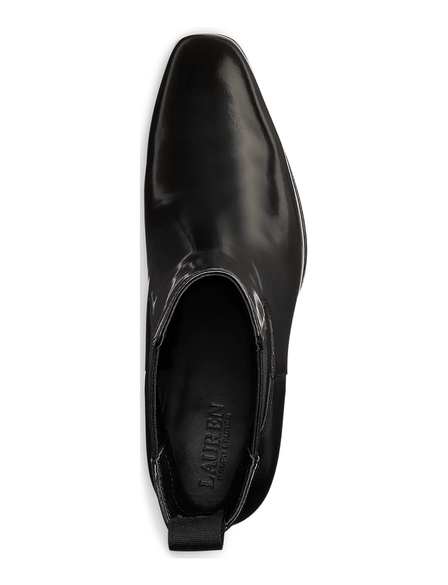 Lauren Ralph Lauren - GLAZED CALF-RLYN BTE HL-BO-BTE - støvletter - black - 3