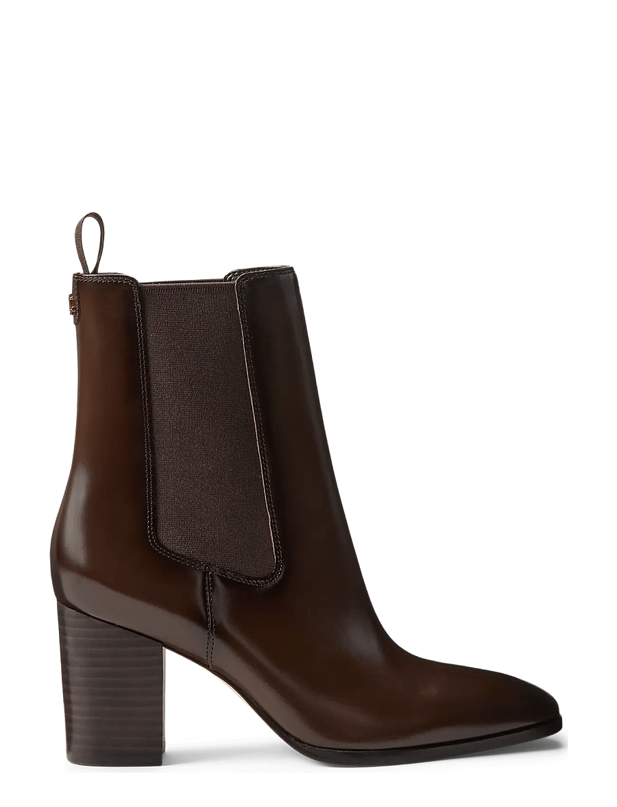Lauren Ralph Lauren - GLAZED CALF-RLYN BTE HL-BO-BTE - chestnut brown - 0