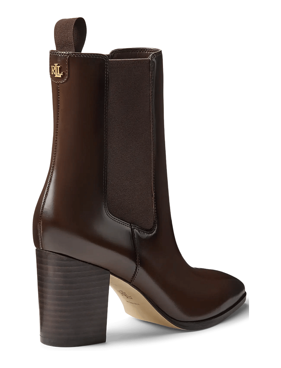 Lauren Ralph Lauren - GLAZED CALF-RLYN BTE HL-BO-BTE - chestnut brown - 1