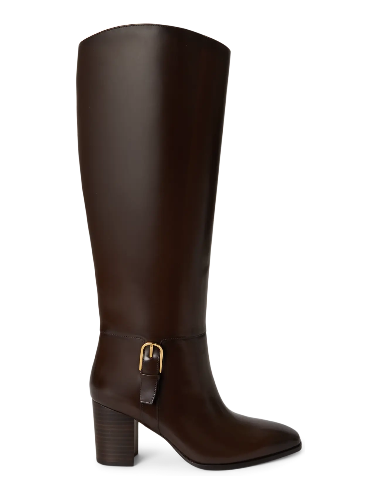 Lauren Ralph Lauren GLAZED CALF-RLYN BK T HL-BO-TAL - Skor - CHESTNUT BROWN / brown