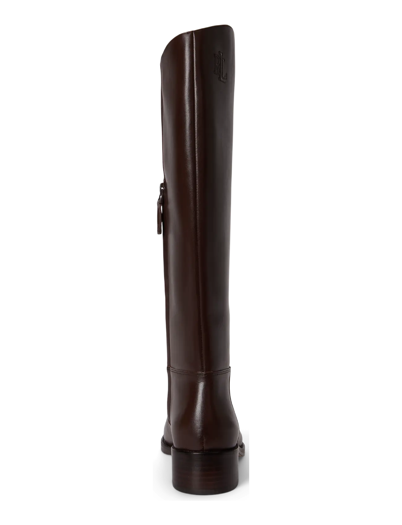 Lauren Ralph Lauren - SMOOTH CALF-KYLE-BO-TAL - langskaftede støvler - chestnut brown - 1