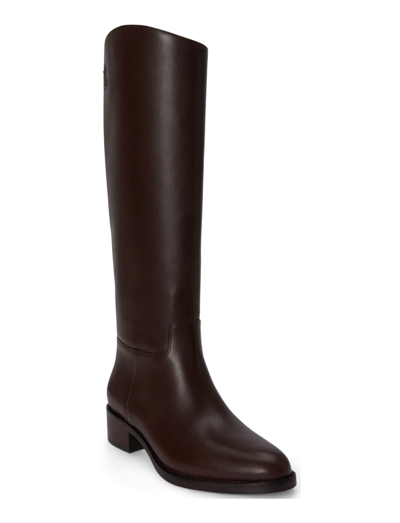Lauren Ralph Lauren - SMOOTH CALF-KYLE-BO-TAL - langskaftede støvler - chestnut brown - 2