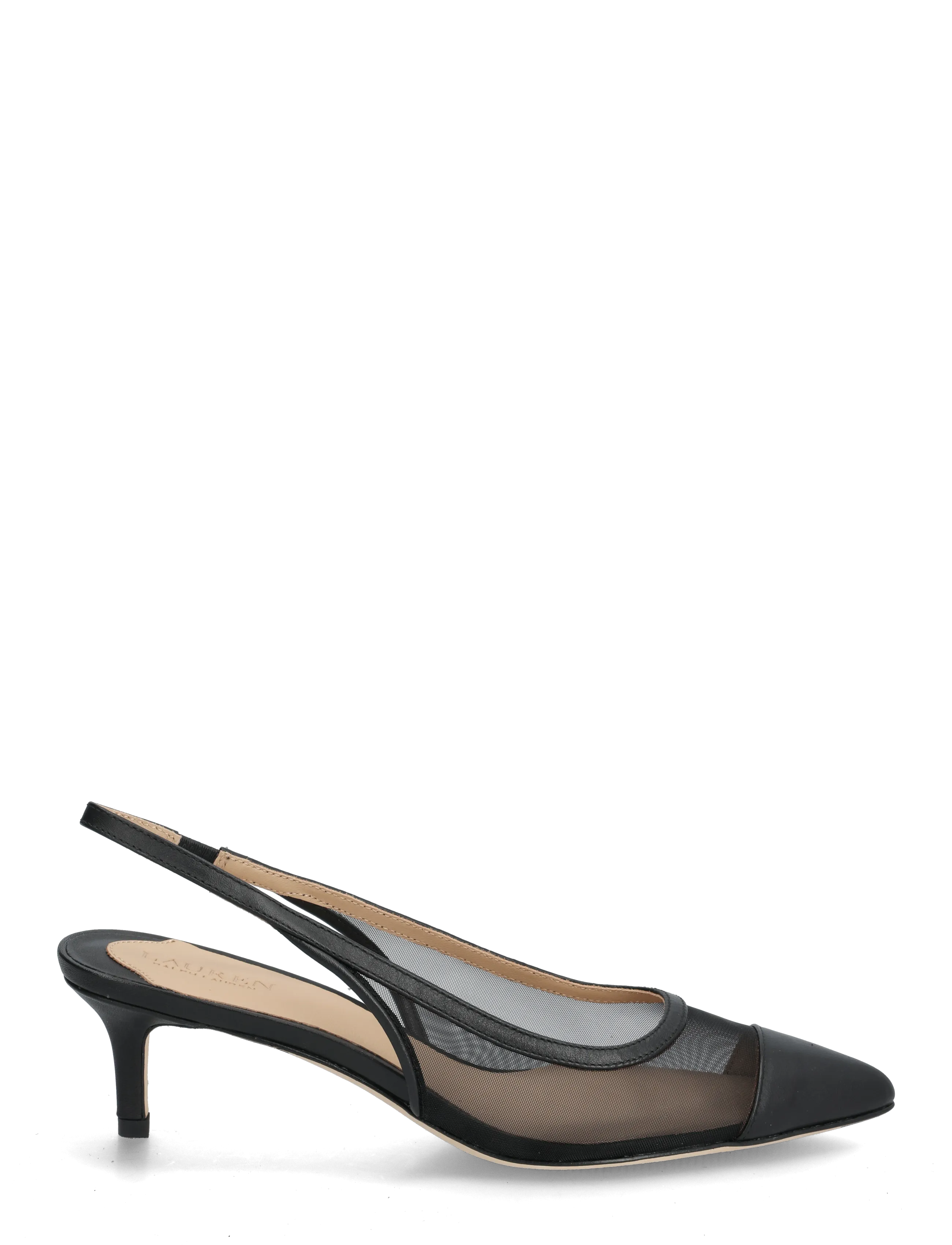 Lolah Ii Mesh & Nappa Slingback Pump 2
