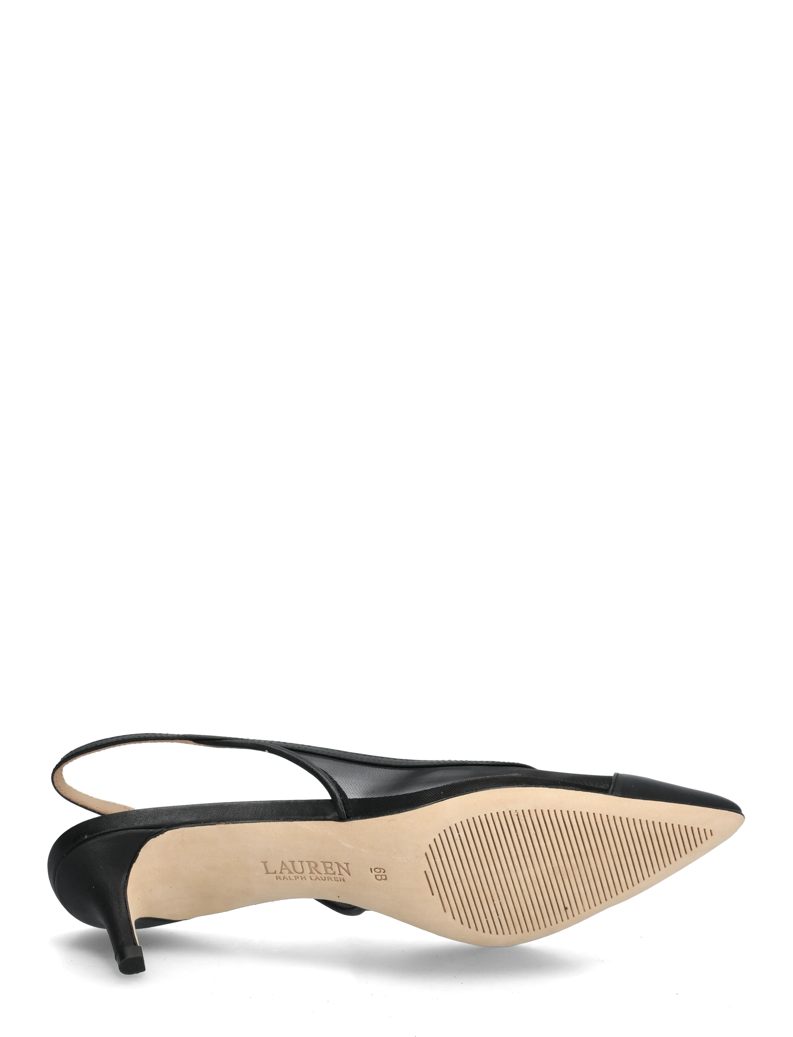 Lolah Ii Mesh & Nappa Slingback Pump 5