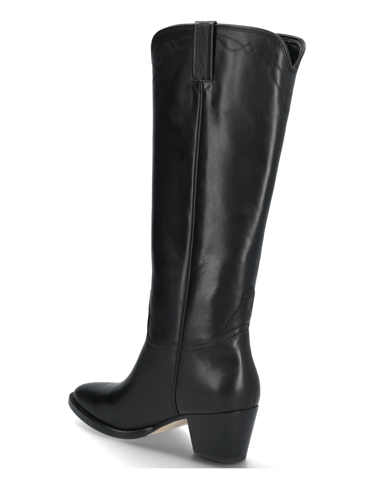 Lauren Ralph Lauren - SMTH CLF/SMTH CLF-HARPHER TALL-BO-T - knee high boots - black/black - 1