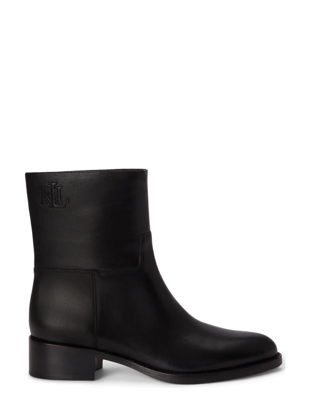 Lauren Ralph Lauren Smooth Calf-Kyle Bte Hl-Bo-Bte, Kvinder, Ankelstøvle, Sort, Str: 38