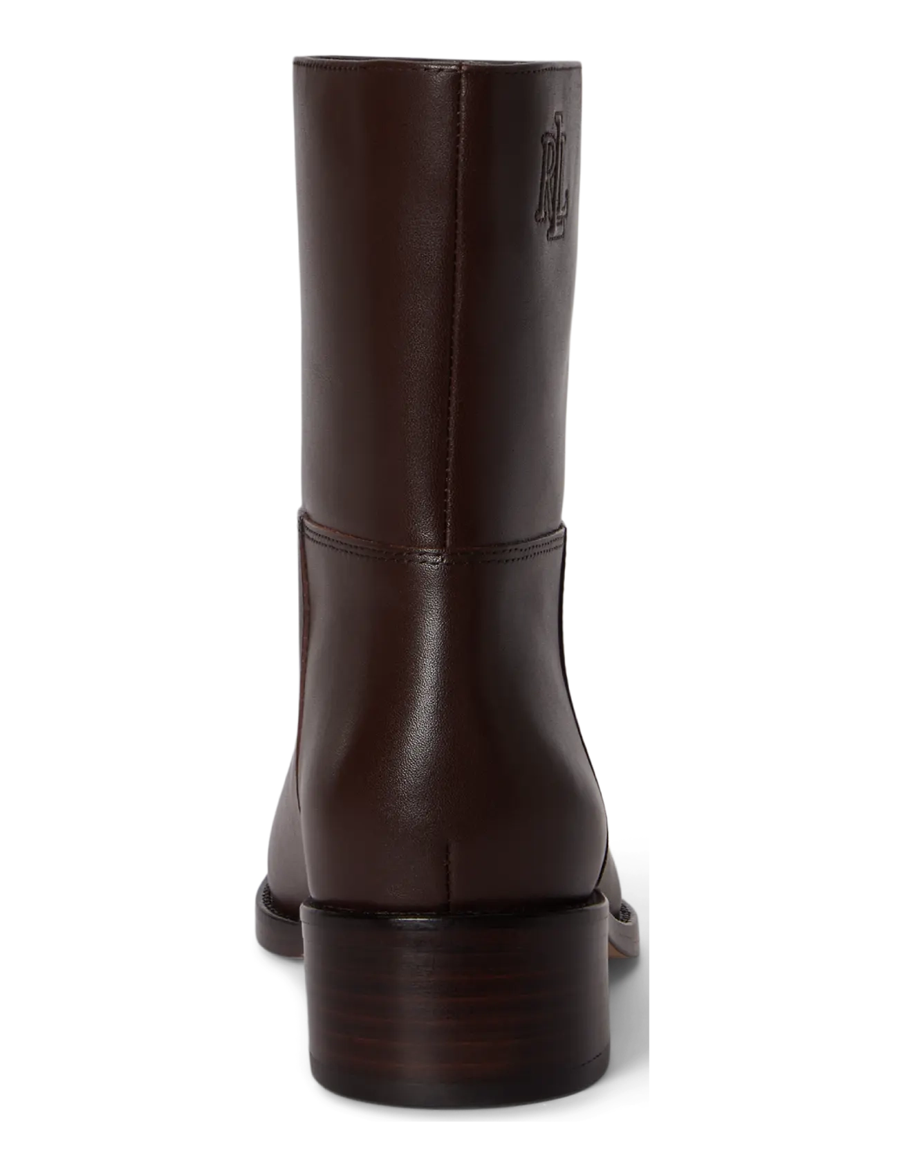 Lauren Ralph Lauren - SMOOTH CALF-KYLE BTE HL-BO-BTE - støvletter - chestnut brown - 1