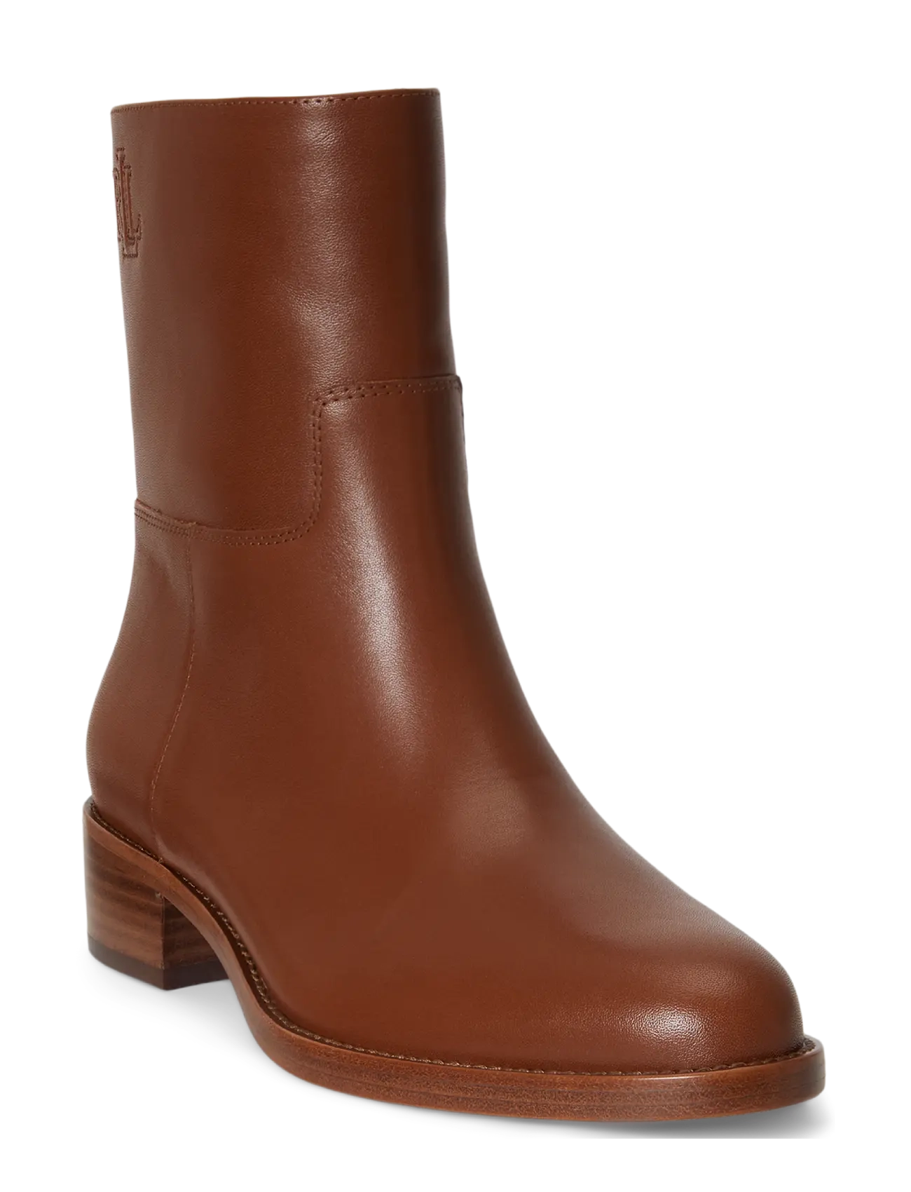 Lauren Ralph Lauren - SMOOTH CALF-KYLE BTE HL-BO-BTE - stiefeletten mit absatz - lauren tan - 2