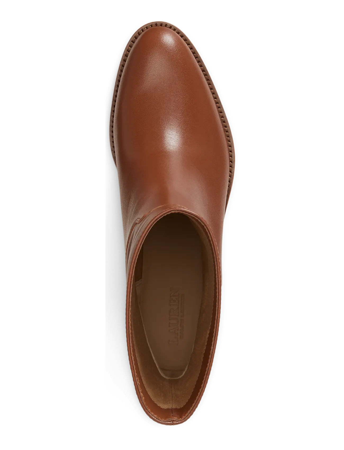 Lauren Ralph Lauren - SMOOTH CALF-KYLE BTE HL-BO-BTE - stiefeletten mit absatz - lauren tan - 3