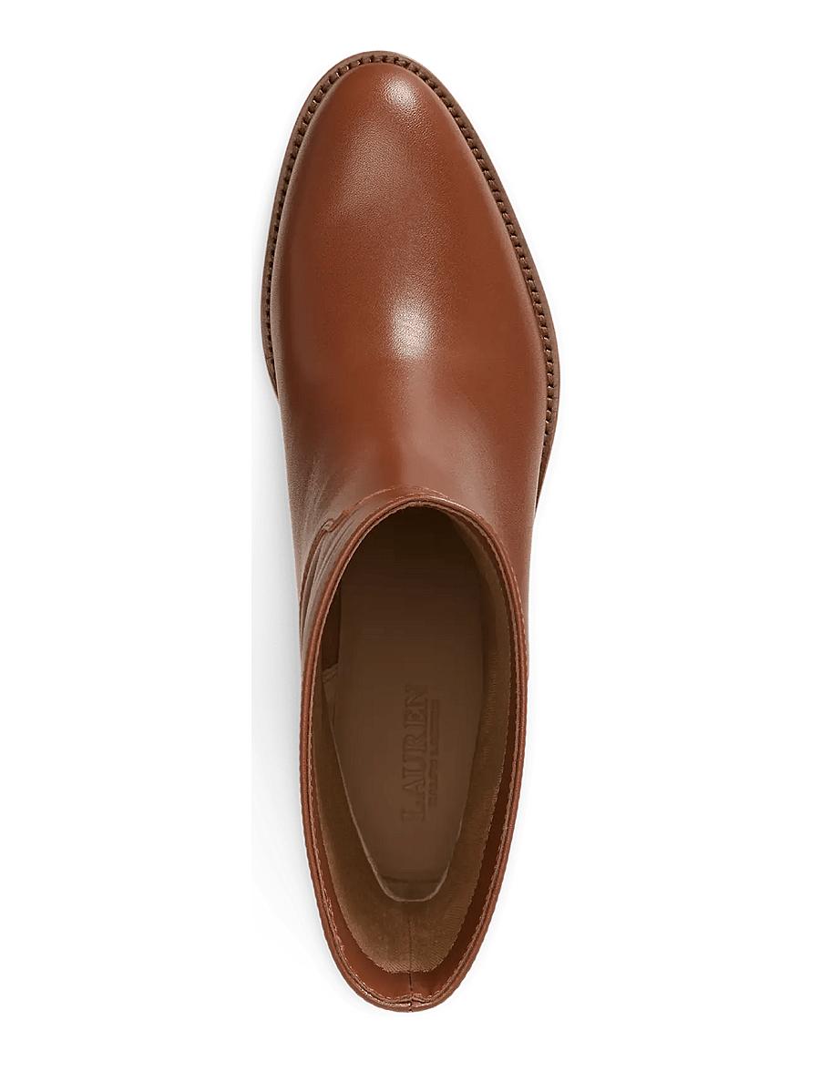 Lauren Ralph Lauren - SMOOTH CALF-KYLE BTE HL-BO-BTE - stiefeletten mit absatz - lauren tan - 3