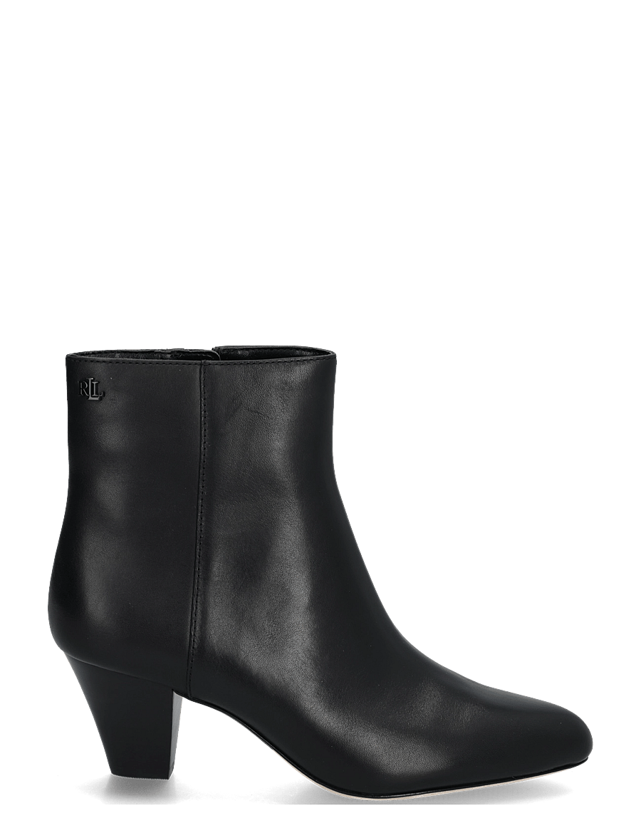 Lauren Ralph Lauren - SMOOTH CALF-EMRSYN BT HL-BO-BTE - heeled ankle boots - black - 2
