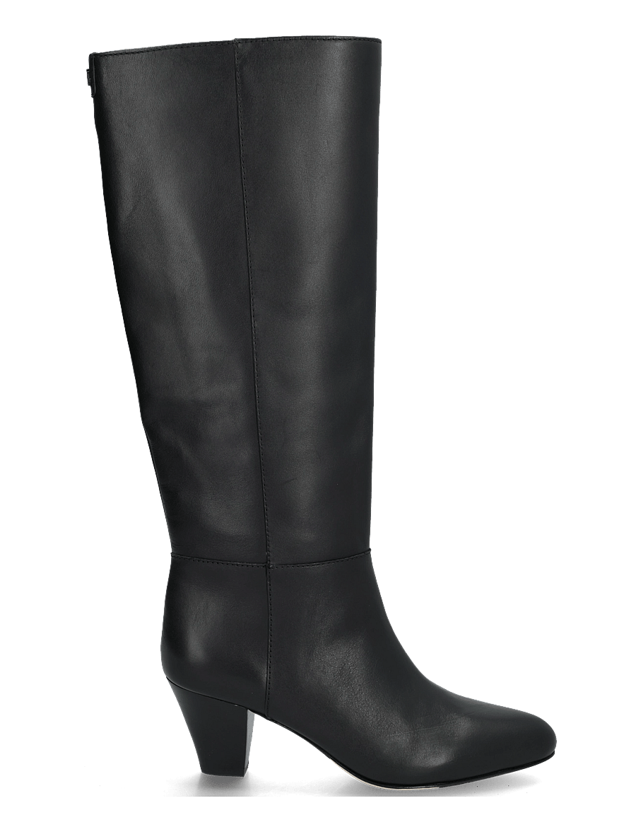 Lauren Ralph Lauren - SMOOTH CALF-EMRSYN TL HL-BO-TAL - langskaftede støvler - black - 2