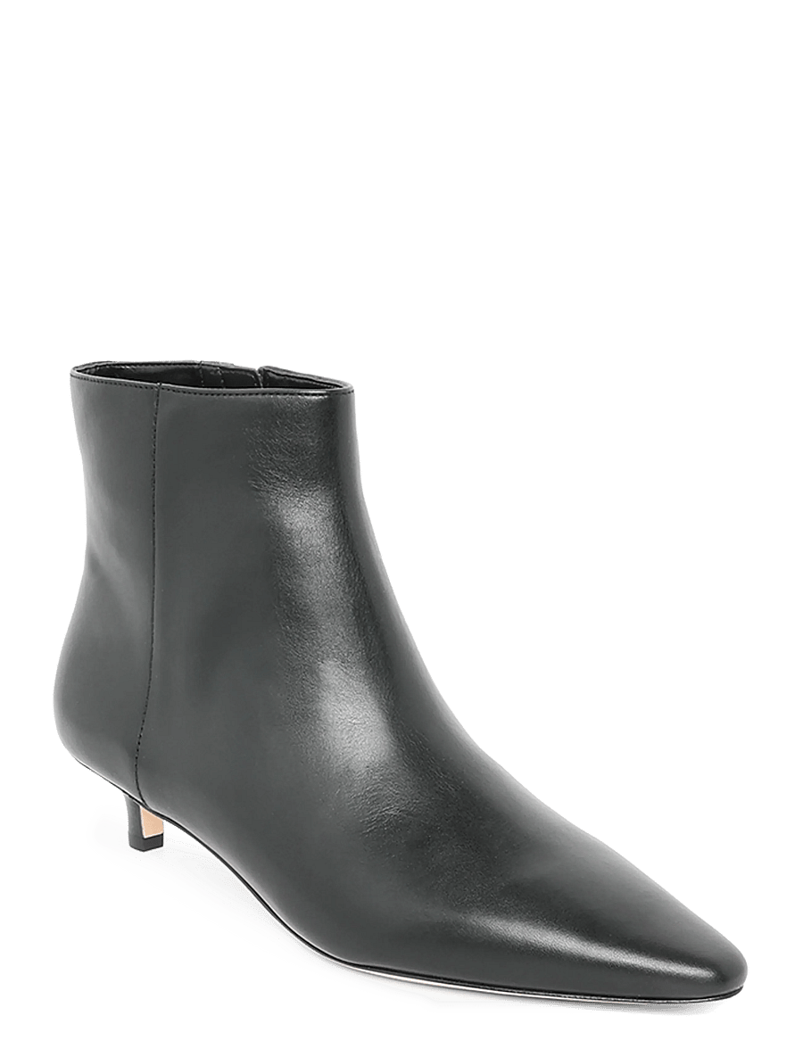Lauren Ralph Lauren - SMOOTH CALF-FRNCSA BT HL-BO-BTE - stiefeletten mit absatz - black - 0
