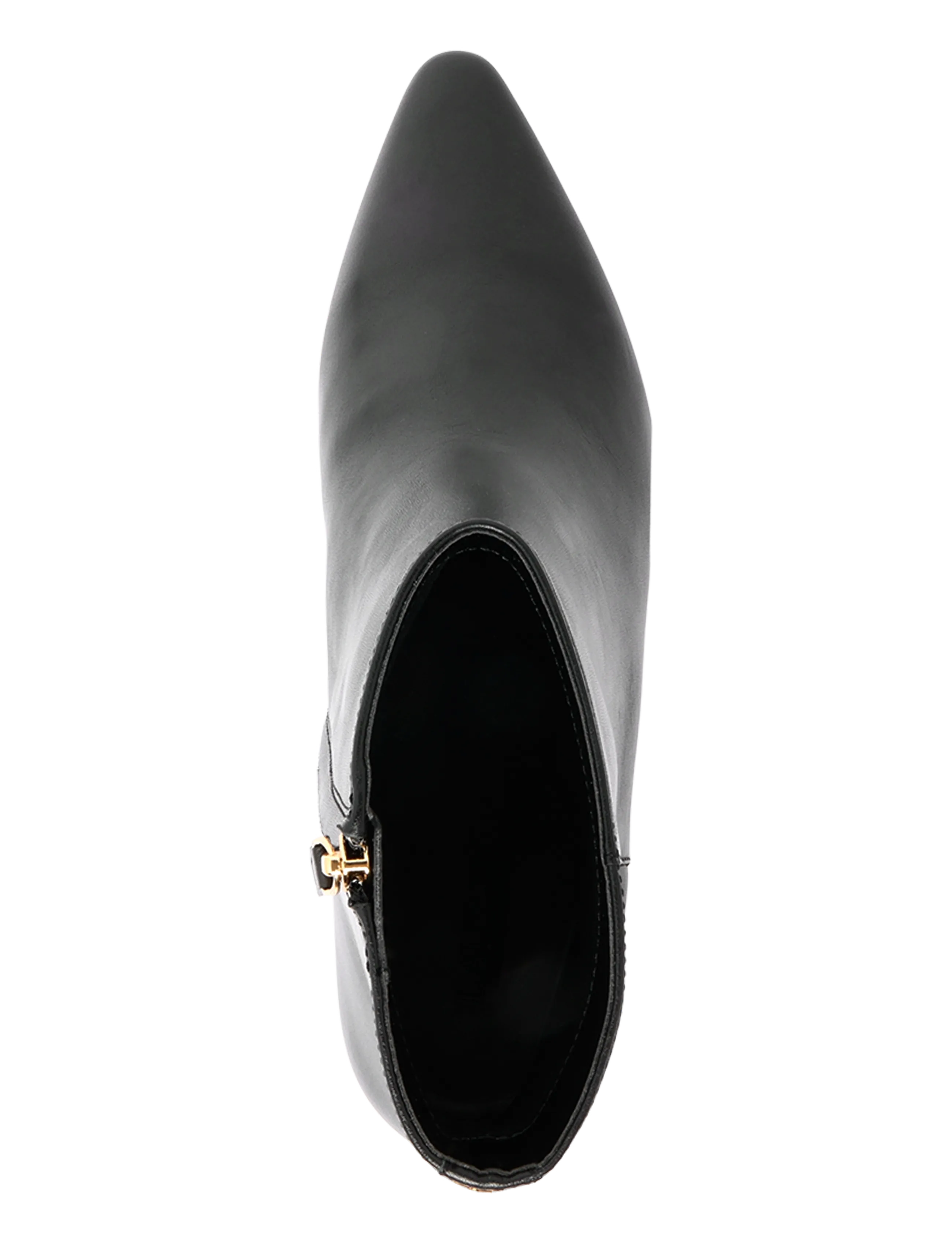 Lauren Ralph Lauren - SMOOTH CALF-FRNCSA BT HL-BO-BTE - stiefeletten mit absatz - black - 3