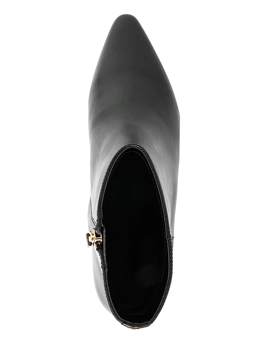 Lauren Ralph Lauren - SMOOTH CALF-FRNCSA BT HL-BO-BTE - stiefeletten mit absatz - black - 3