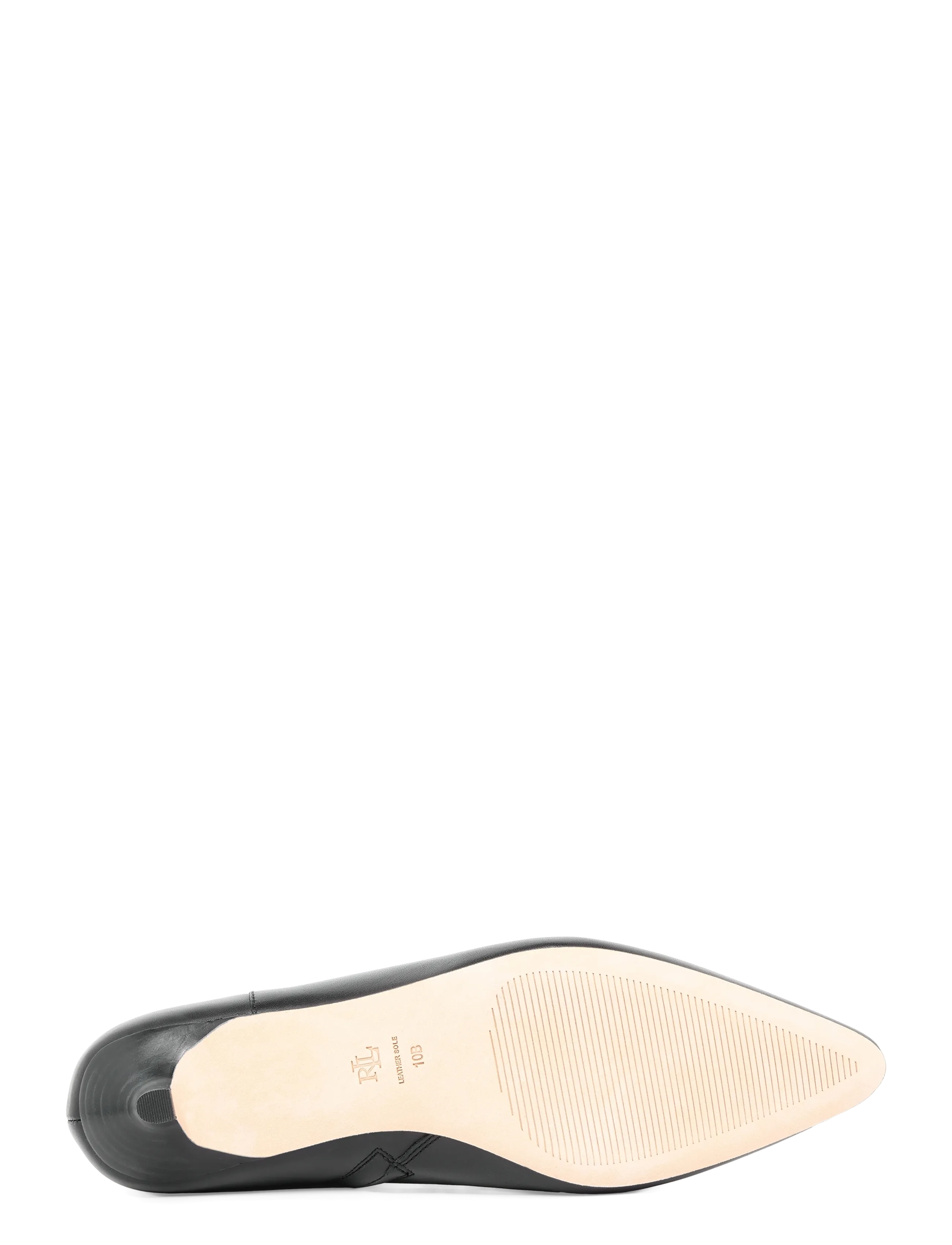 Lauren Ralph Lauren - SMOOTH CALF-FRNCSA BT HL-BO-BTE - stiefeletten mit absatz - black - 4