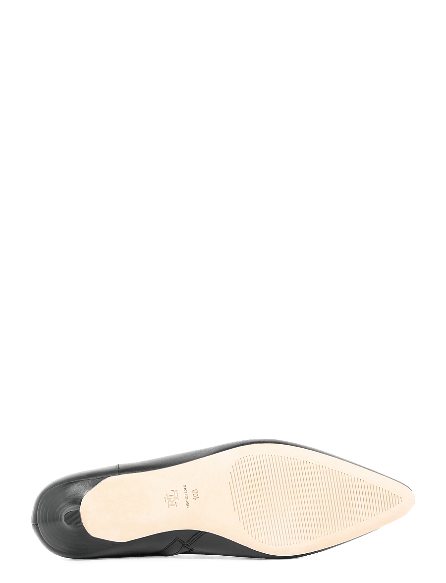Lauren Ralph Lauren - SMOOTH CALF-FRNCSA BT HL-BO-BTE - stiefeletten mit absatz - black - 4