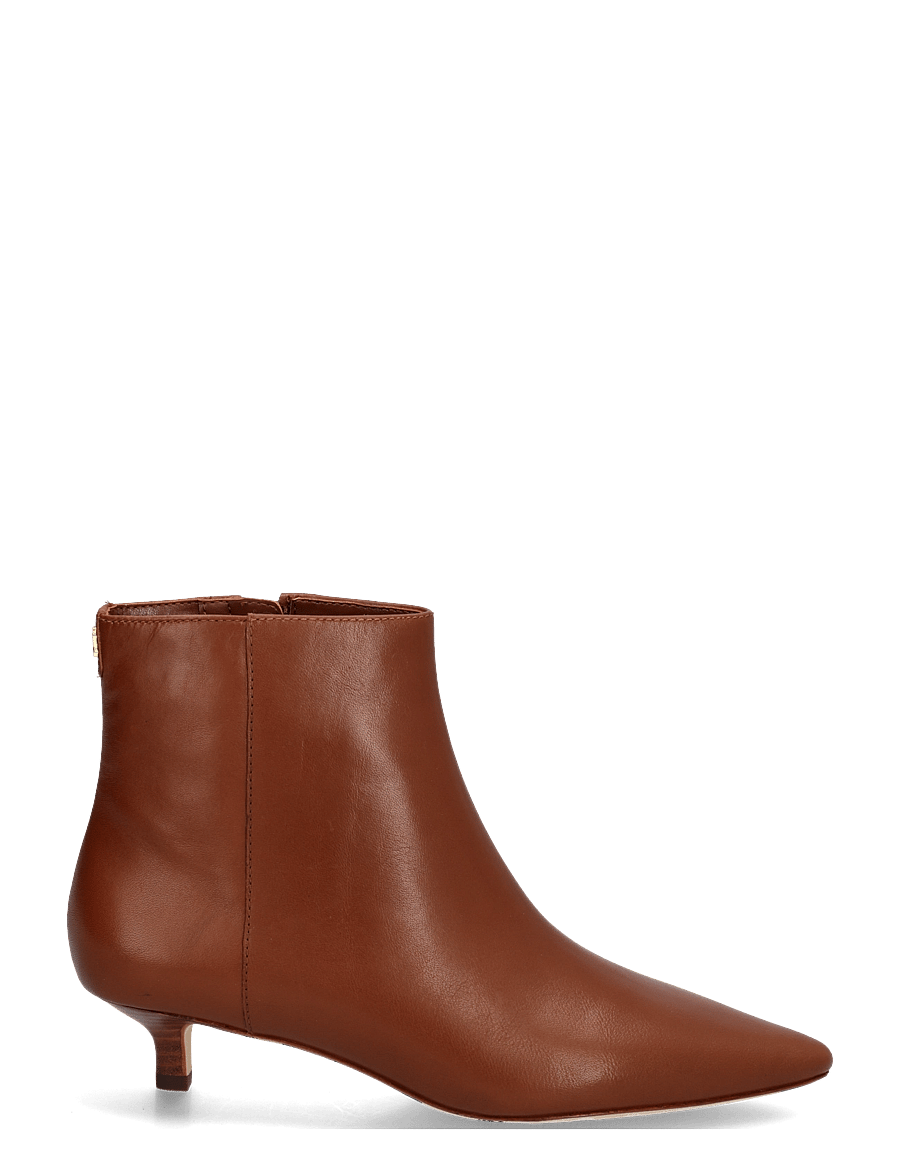 Lauren Ralph Lauren - SMOOTH CALF-FRNCSA BT HL-BO-BTE - heeled ankle boots - lauren tan - 1