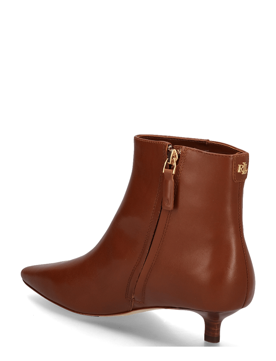 Lauren Ralph Lauren - SMOOTH CALF-FRNCSA BT HL-BO-BTE - heeled ankle boots - lauren tan - 2