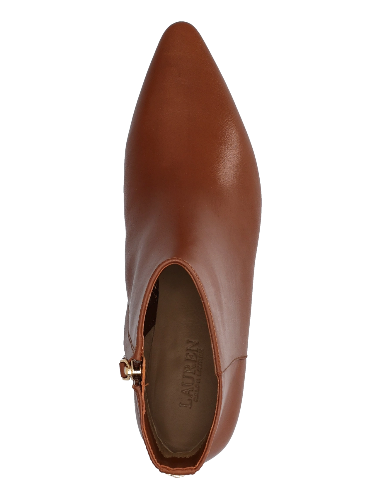 Lauren Ralph Lauren - SMOOTH CALF-FRNCSA BT HL-BO-BTE - lauren tan - 3