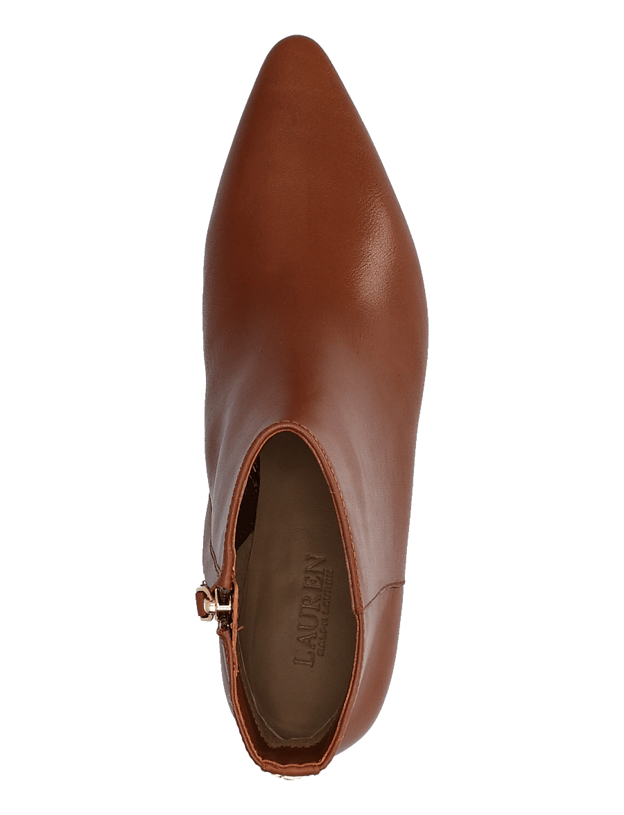 Lauren Ralph Lauren - SMOOTH CALF-FRNCSA BT HL-BO-BTE - heeled ankle boots - lauren tan - 3