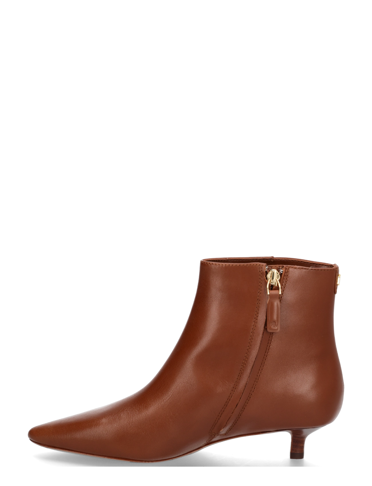 Lauren Ralph Lauren - SMOOTH CALF-FRNCSA BT HL-BO-BTE - lauren tan - 4