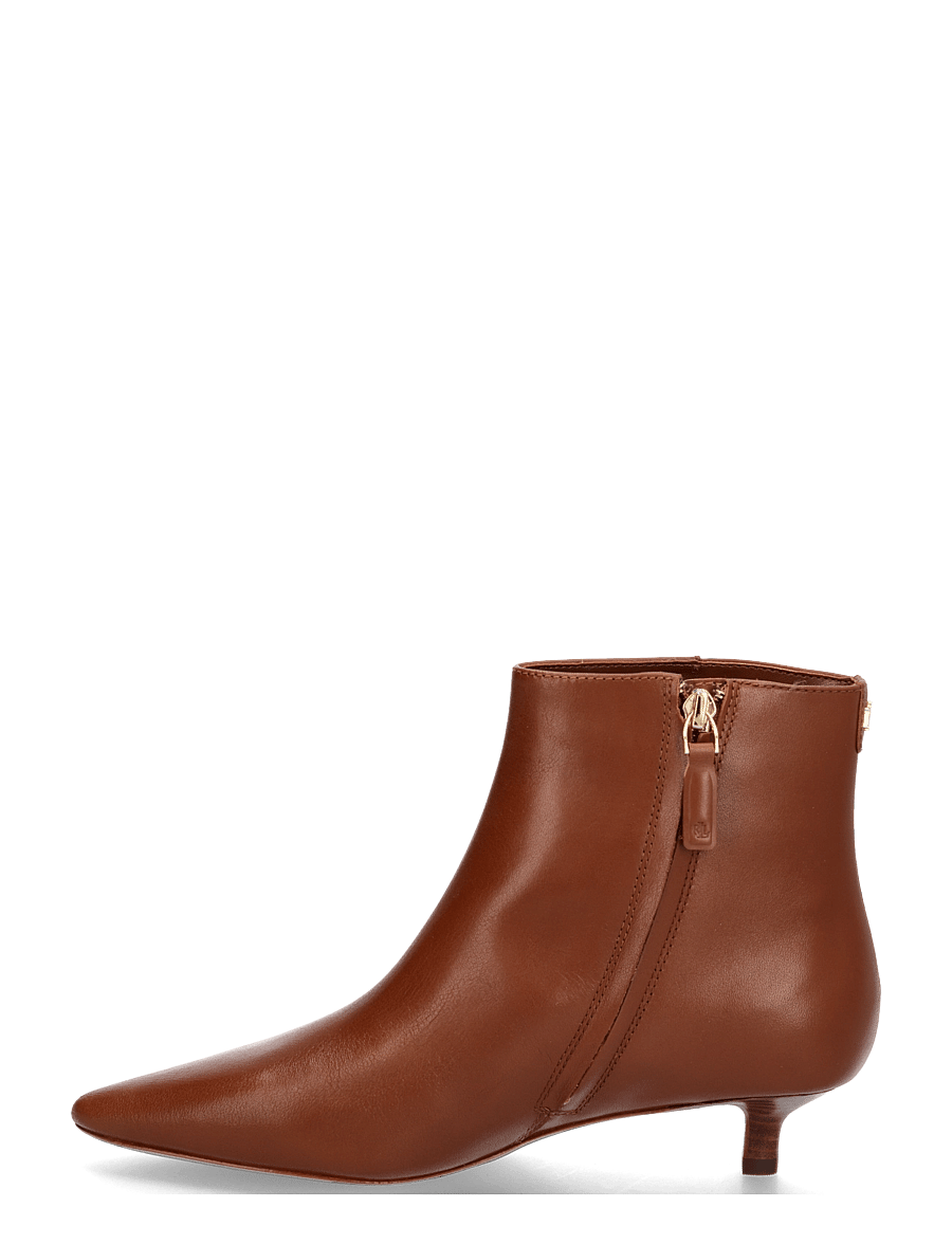 Lauren Ralph Lauren - SMOOTH CALF-FRNCSA BT HL-BO-BTE - heeled ankle boots - lauren tan - 4
