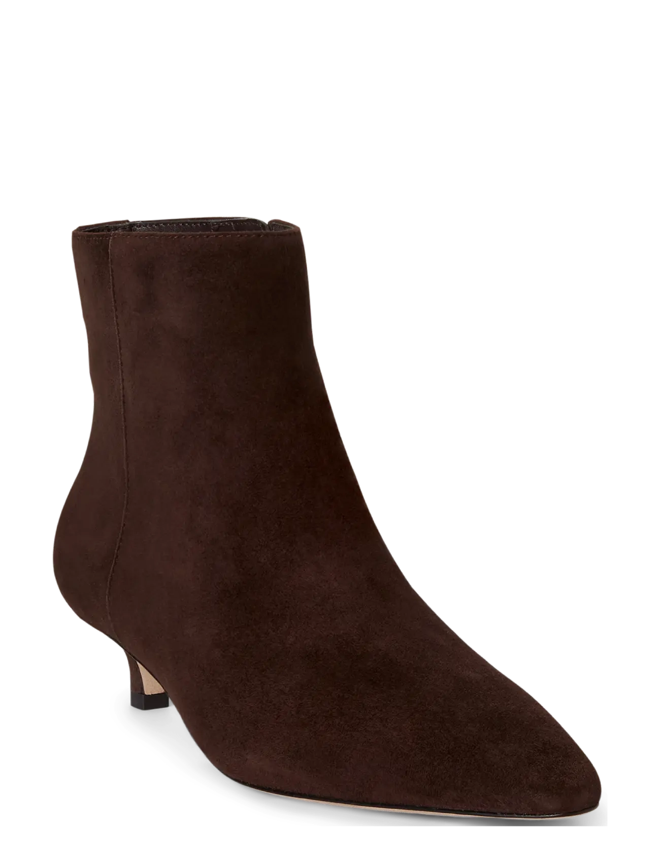 Lauren Ralph Lauren Francesca Suede Bootie - Brown - 36 3