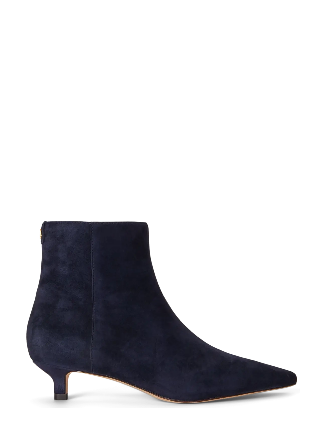 Lauren Ralph Lauren Francesca Suede Bootie - Skor - LAUREN NAVY / navy