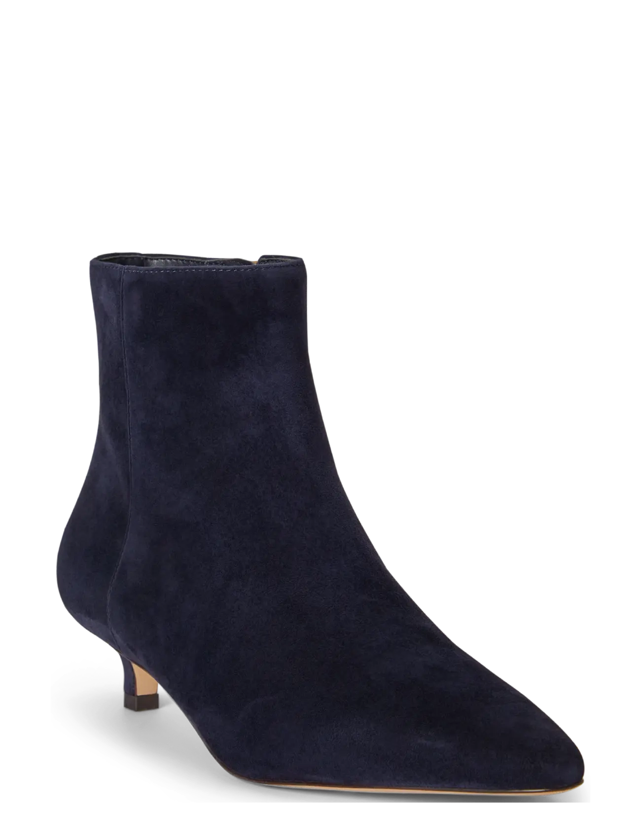 Lauren Ralph Lauren - Francesca Suede Bootie - stövletter - lauren navy - 3