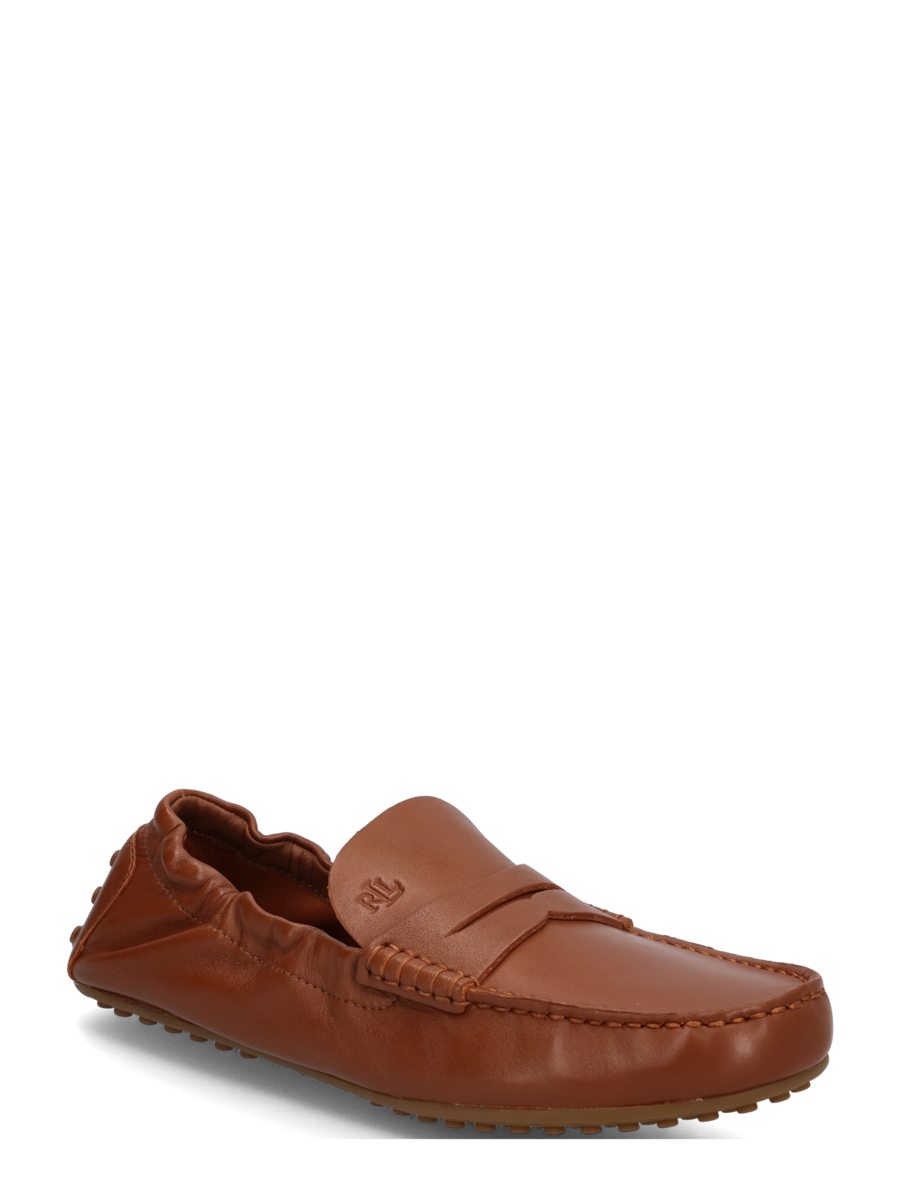 Lauren Ralph Lauren UNLINED LEATHER-WYNNIE DRVR-FL-DRV - Schuhe - LAUREN TAN / brown
