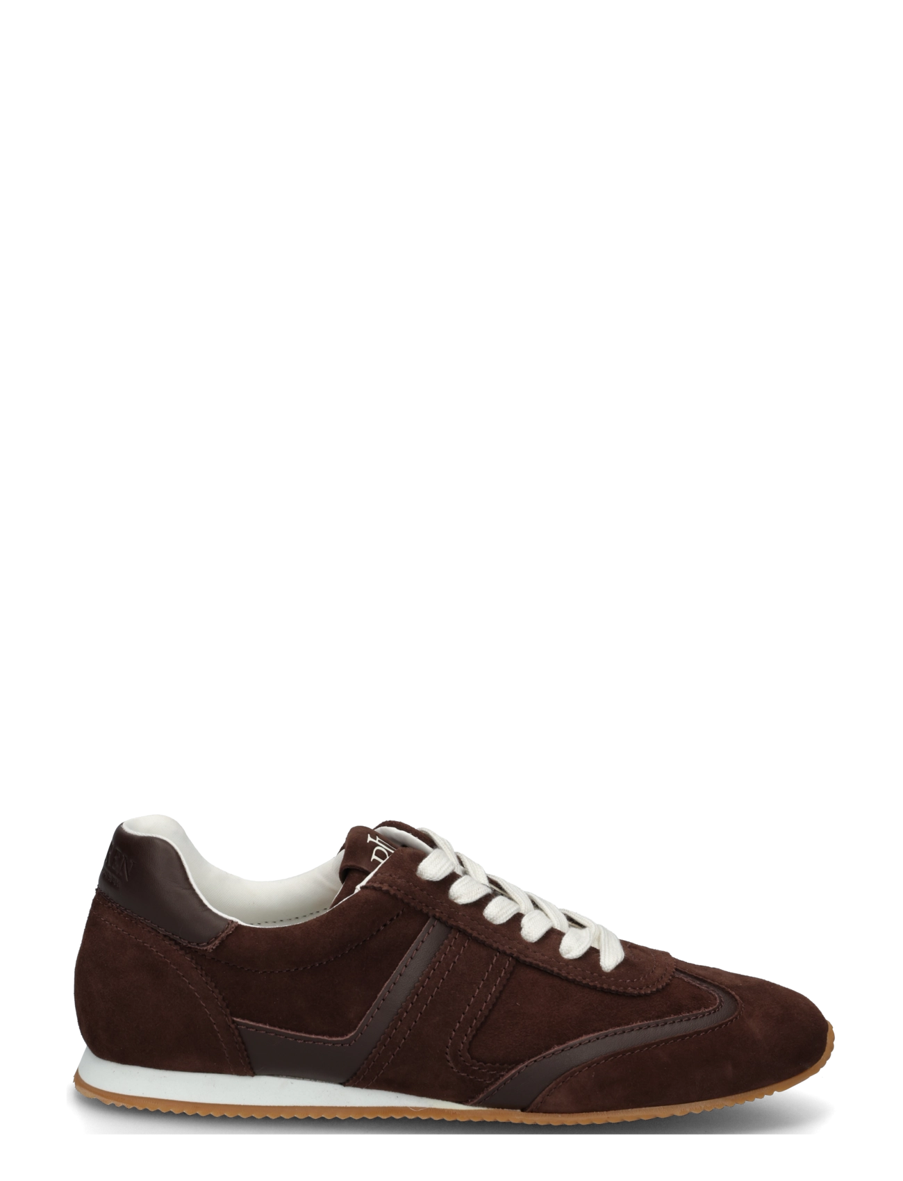 Lauren Ralph Lauren - KIDSUEDE/SFT NPP-DANI LW PRFL-SK-LTL - niedrige sneaker - chestnut brown/ch - 1