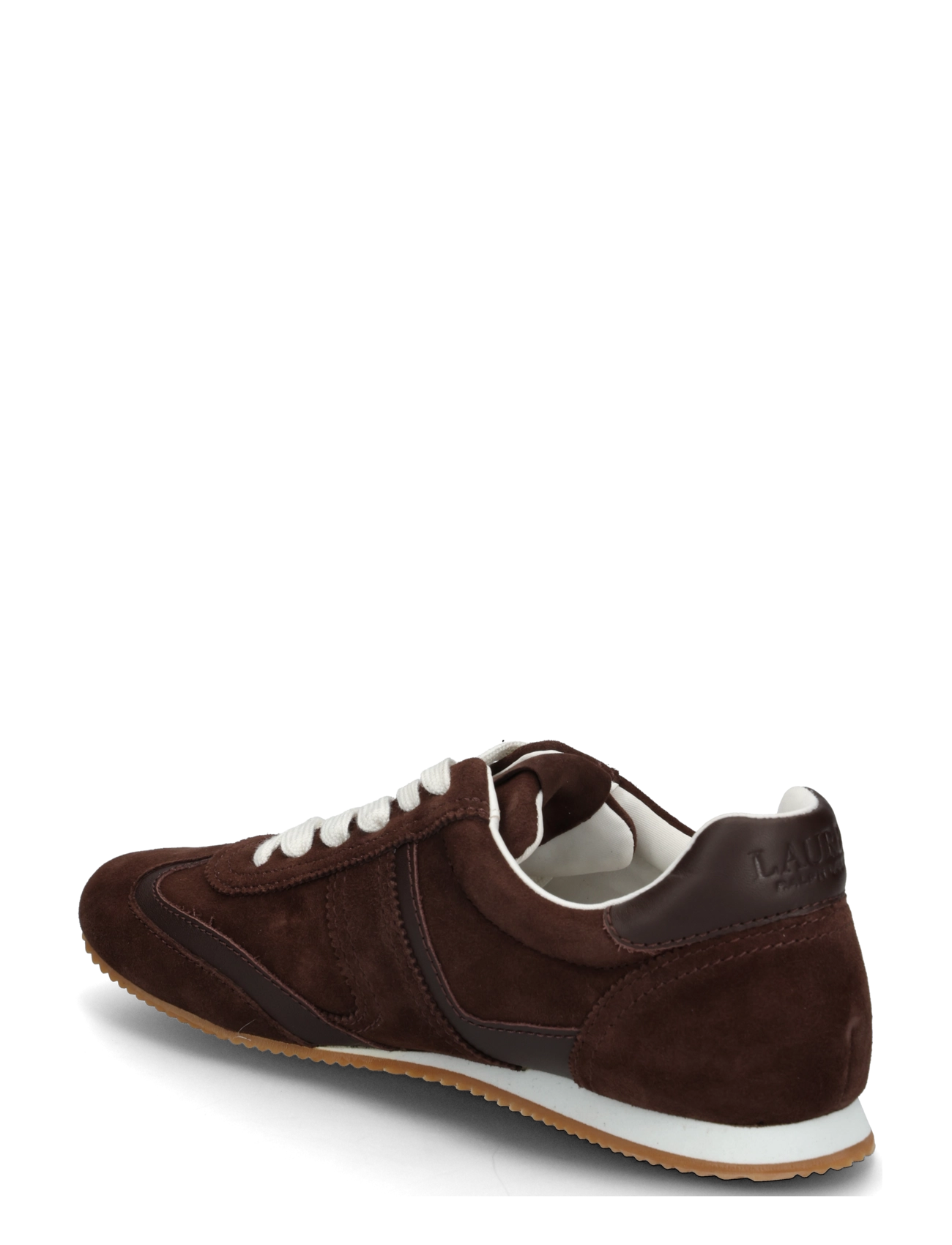 Lauren Ralph Lauren - KIDSUEDE/SFT NPP-DANI LW PRFL-SK-LTL - niedrige sneaker - chestnut brown/ch - 2