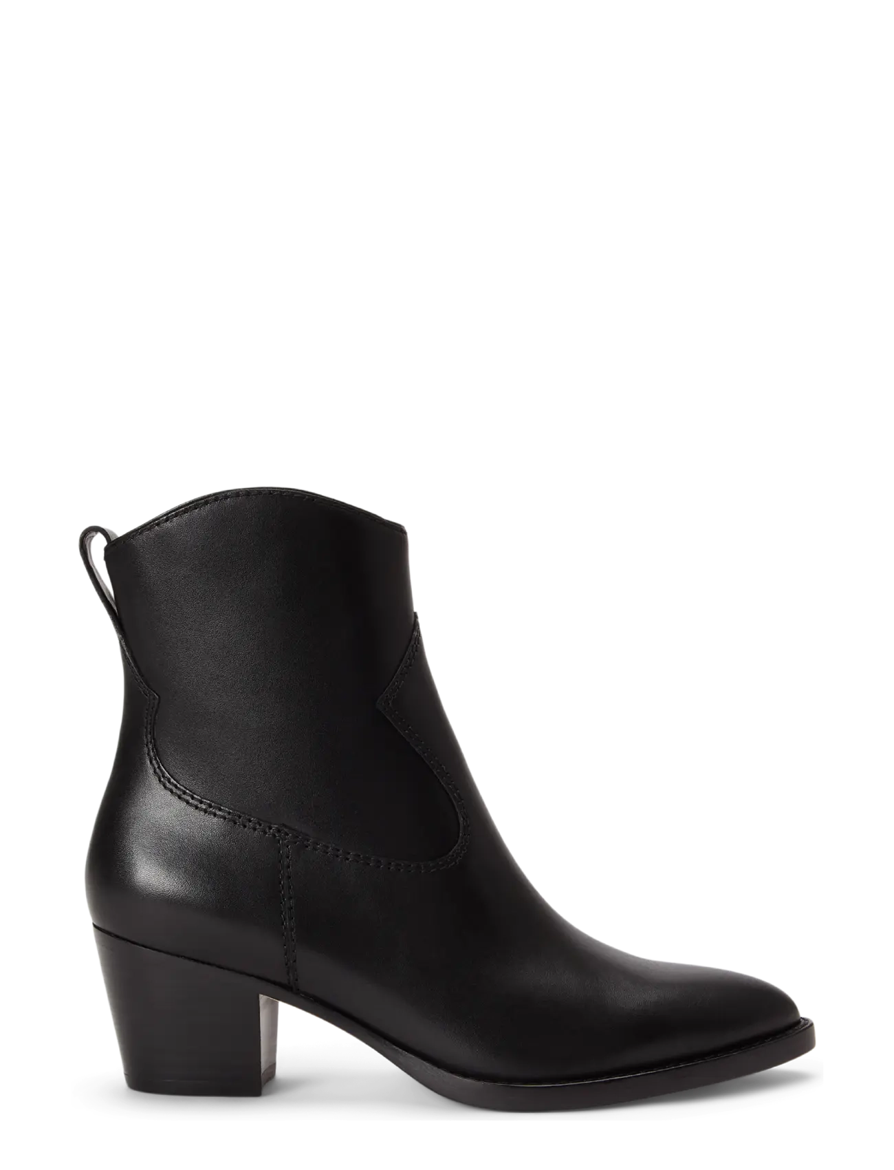 Lauren Ralph Lauren SMOOTH CALF-HARPHER-BO-BTE - Ralph Lauren - BLACK / black