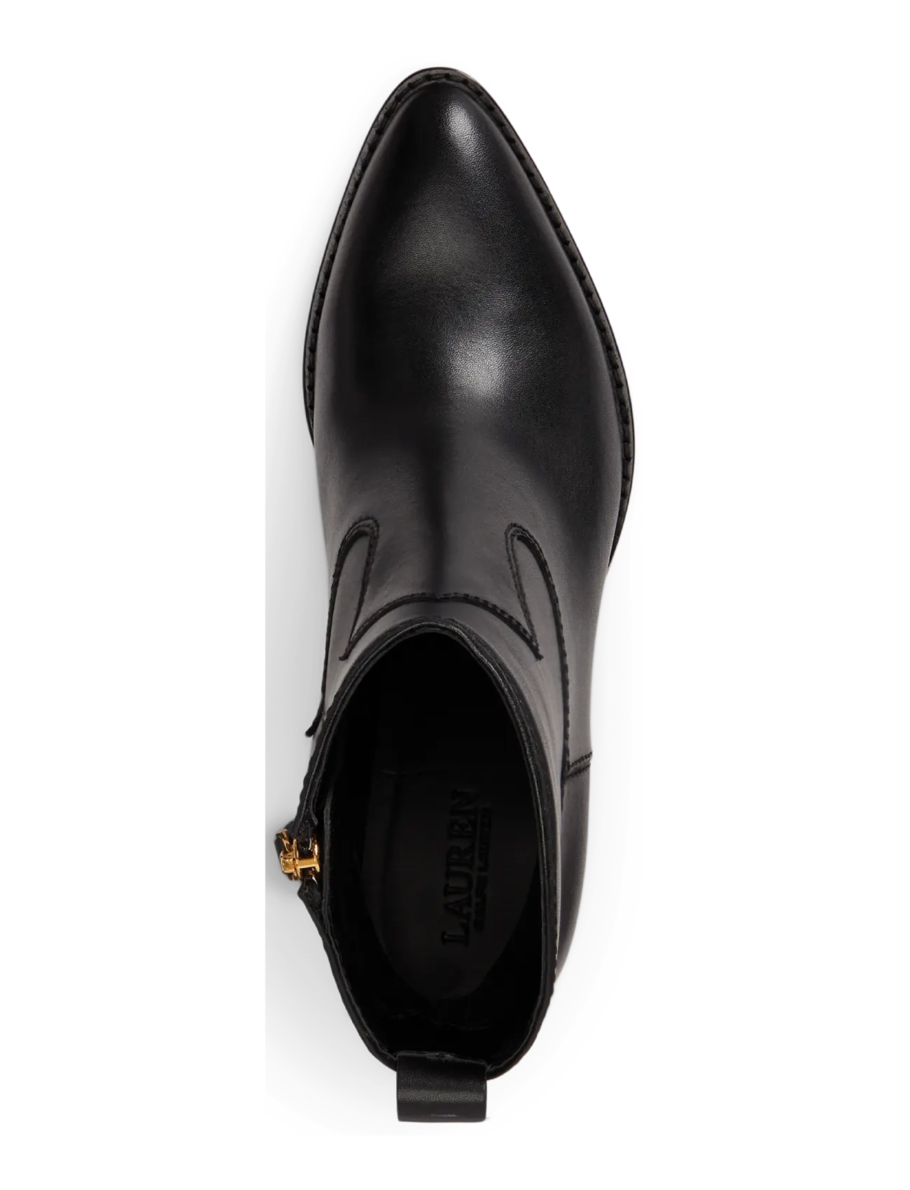 Lauren Ralph Lauren - SMOOTH CALF-HARPHER-BO-BTE - støvletter - black - 2