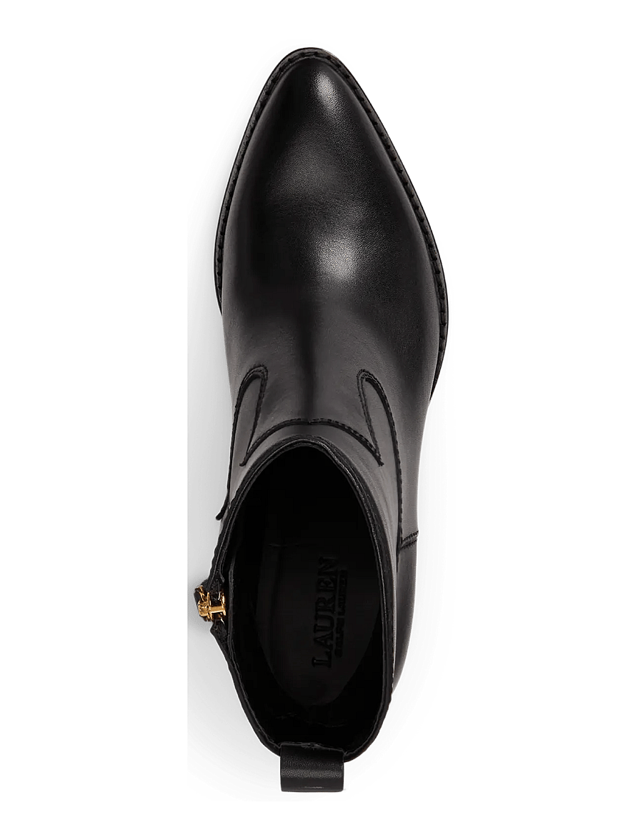 Lauren Ralph Lauren - SMOOTH CALF-HARPHER-BO-BTE - støvletter - black - 2