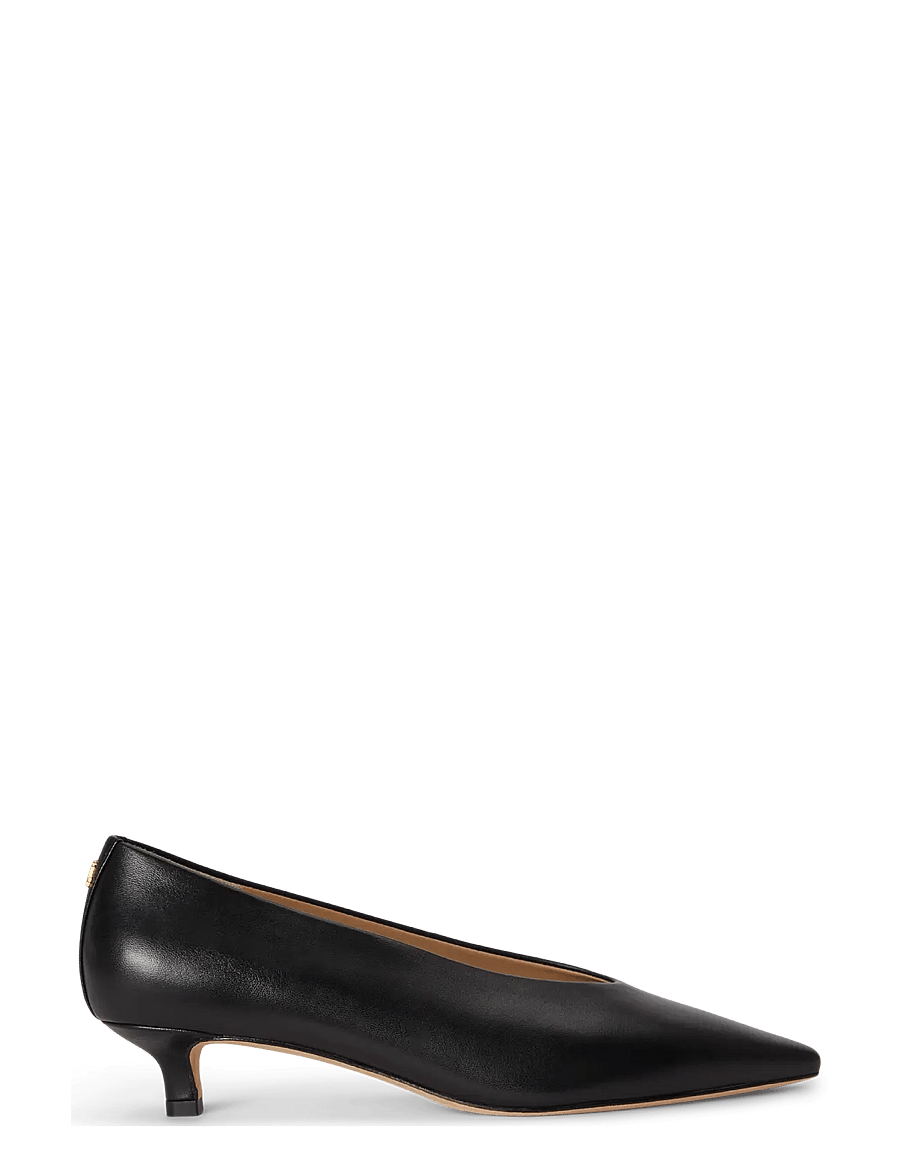 Lauren Ralph Lauren - Francesca Nappa Leather Pump - black - 0