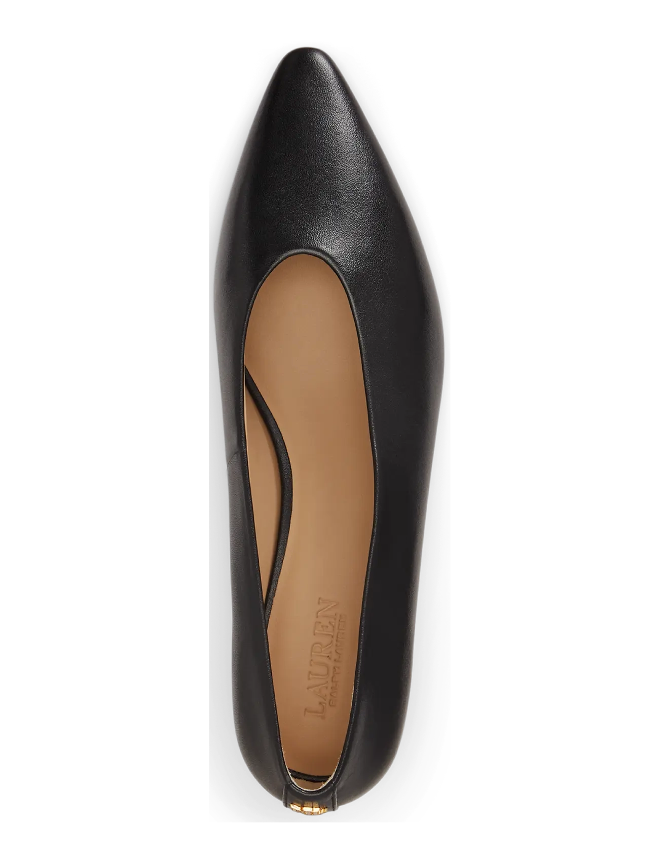 Lauren Ralph Lauren - Francesca Nappa Leather Pump - black - 3