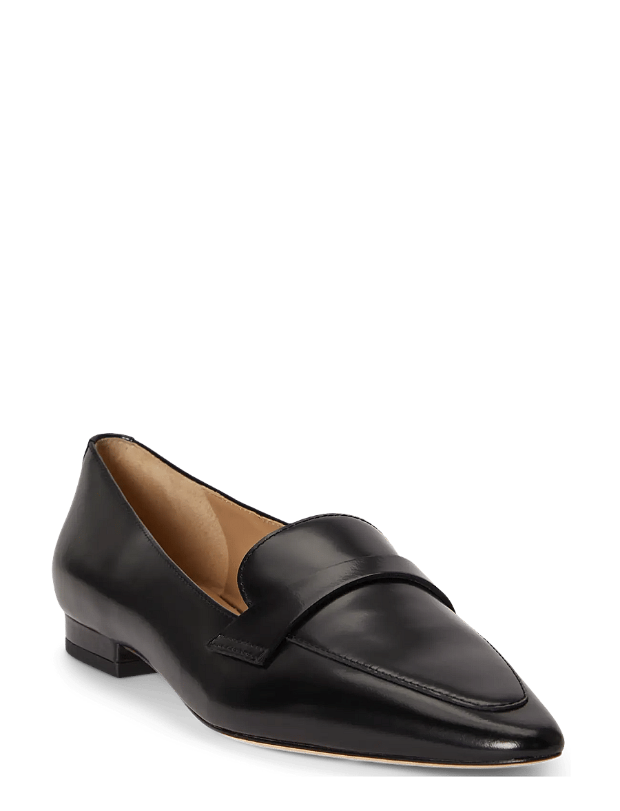 Lauren Ralph Lauren - Audri Glazed Leather Loafer - moetrendid - black - 2