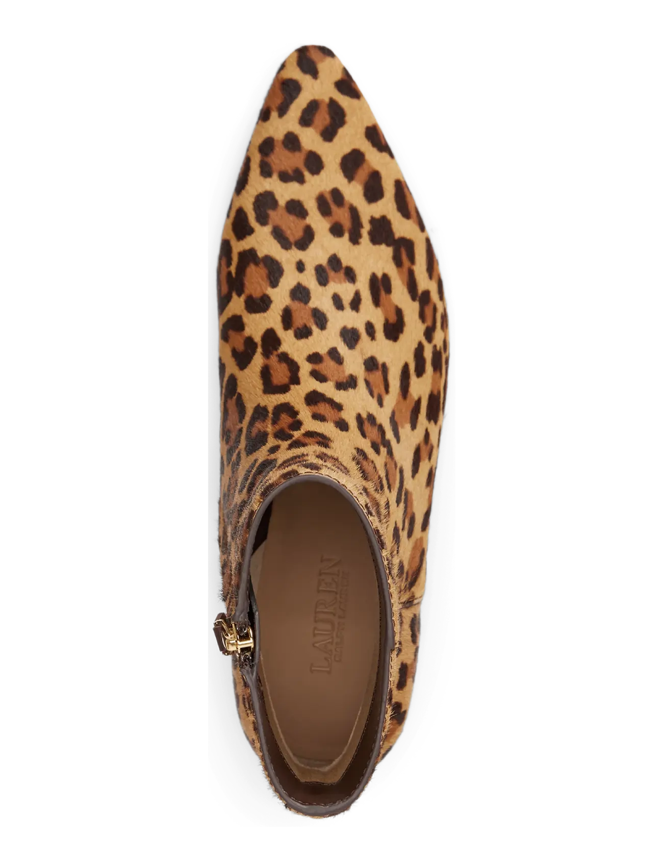 Lauren Ralph Lauren - Francesca Leopard-Print Haircalf Bootie - støvletter - modern leopard - 3